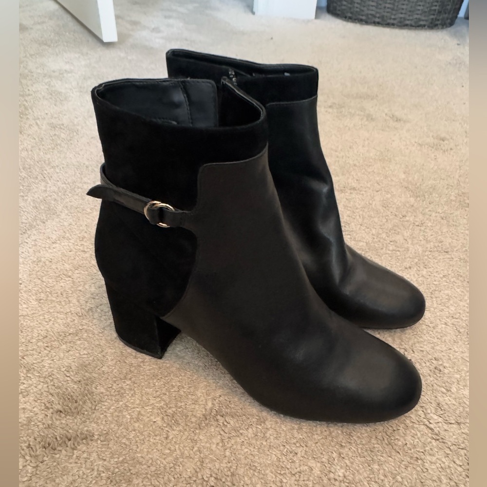 Cole Haan black booties
